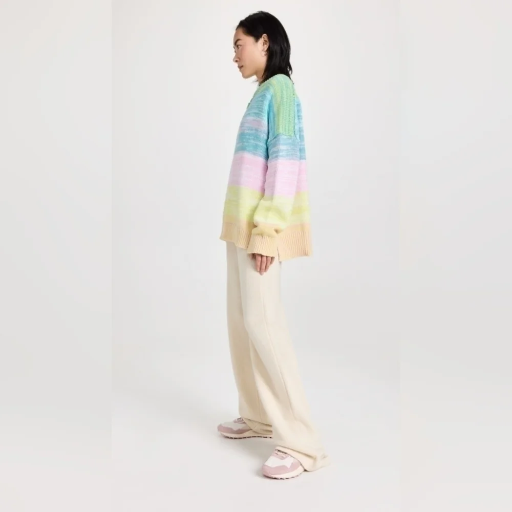 Joos Tricot Space Dye Pullover Xs